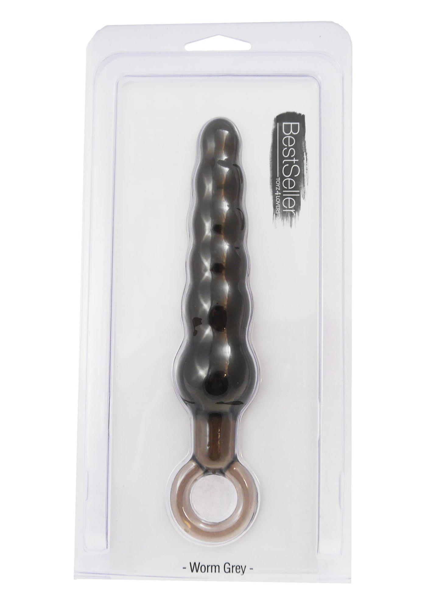 Koraliki analne Worm Grey