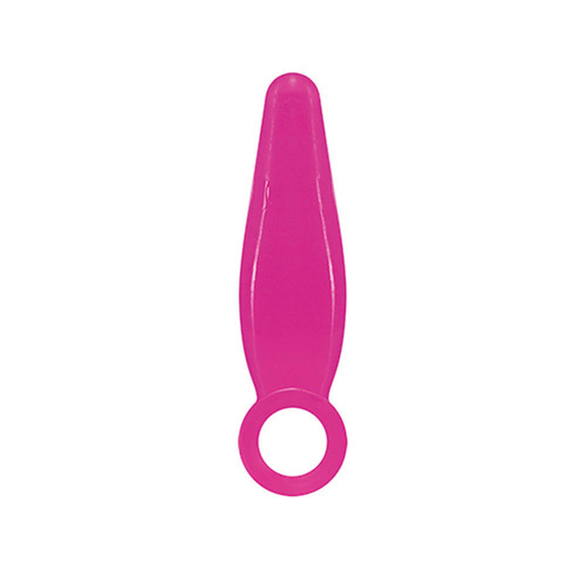 Plug-Jammy Jelly Anal Finger Plug Pink