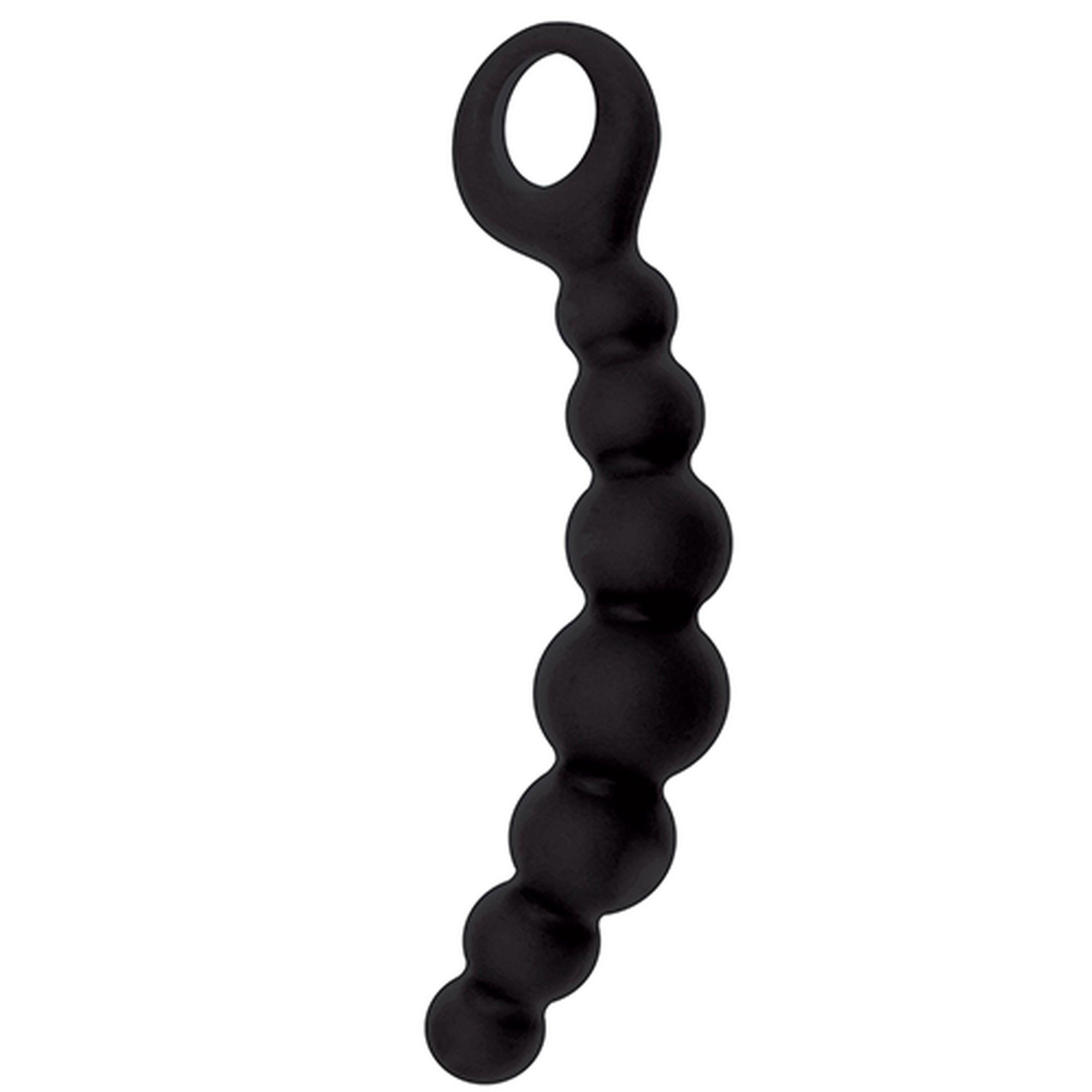 Plug/Kulki-Fallo Anale Caterpill-Ass Silicone Black