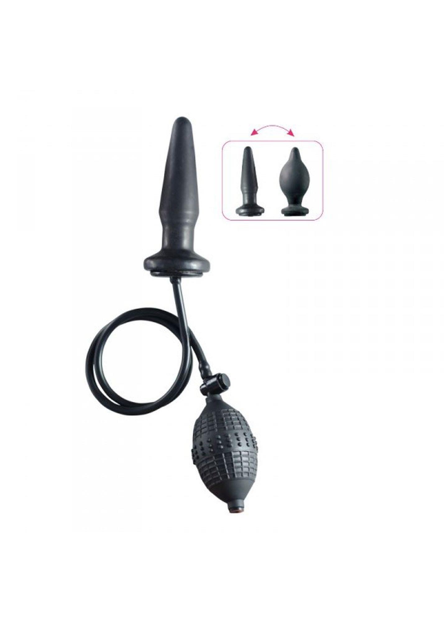 Plug-Inflatable Anal Plug