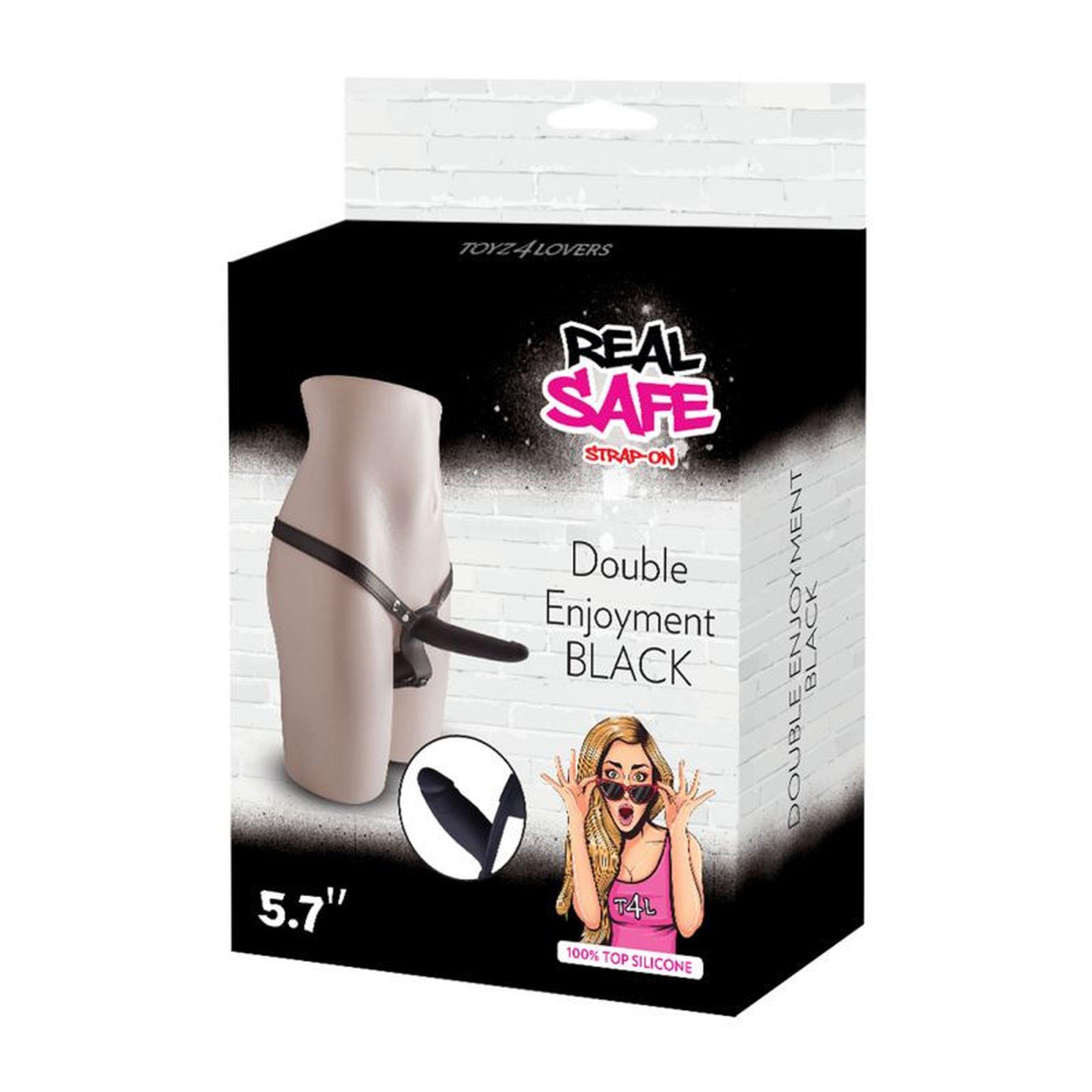 Cintura Doppio Fallo Strap-On Black