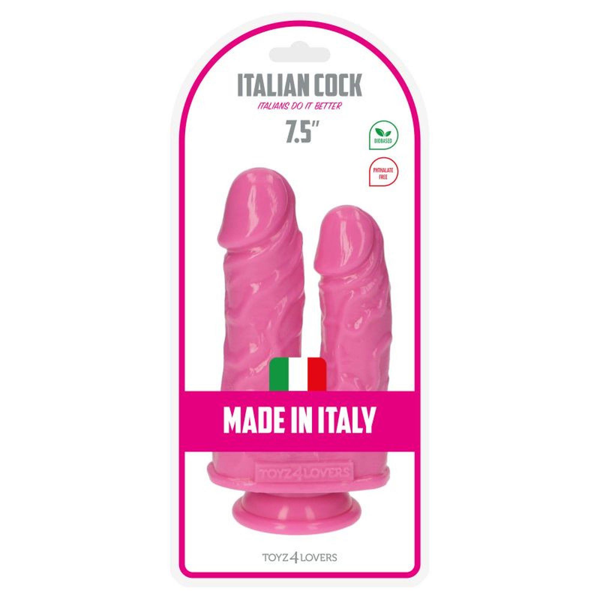 Dildo- Romolo E Remo Pink 7.5""""
