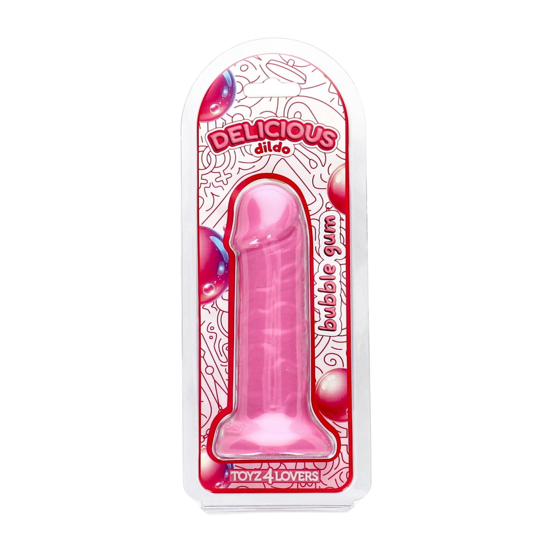 Dildo With The Scent Of Bubble Gum