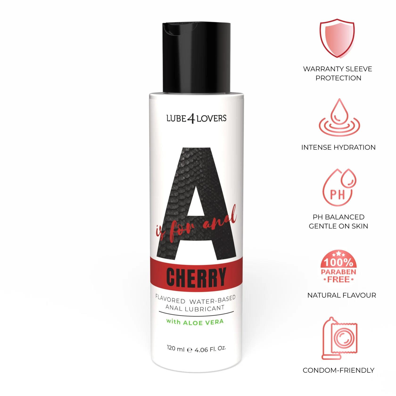 Anal Lubricant A Is For Cherry 120 Ml