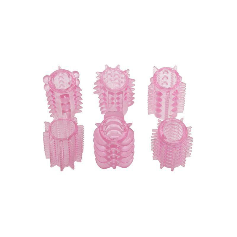 Kit Di 6 Anelli Fallici Flessibili Timeless