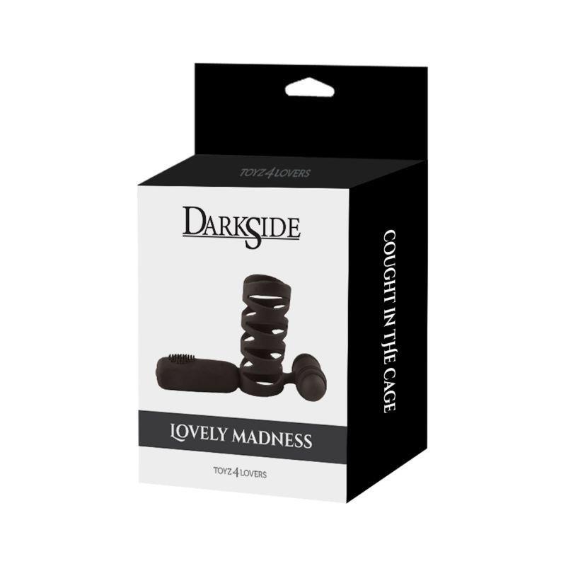 Anello Fallico Con Costrizione A Gabbia E Stimolatore Anale