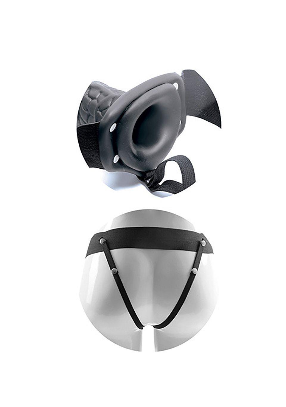 Proteza-Vibratore Strap On Cavo Real Rapture 8 Black