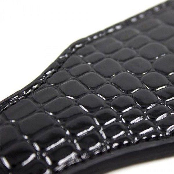 Pejcz-Paletta Crocodile Spank Paddle Black