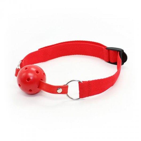 Knebel-Easy Breathable Ball Gag (Rosso)