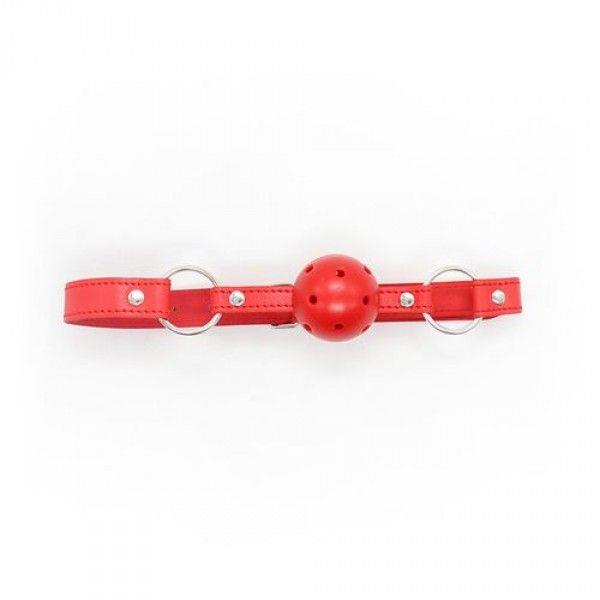 Knebel-Breathable Ball Gag (Rosso)