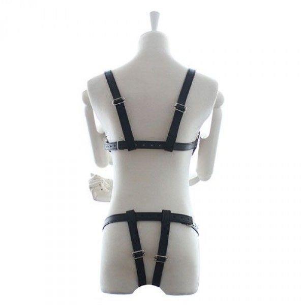 Bdsm-Penitence Mood Dress (Nero)