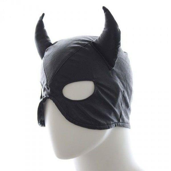 Maska-Devil Mask Black