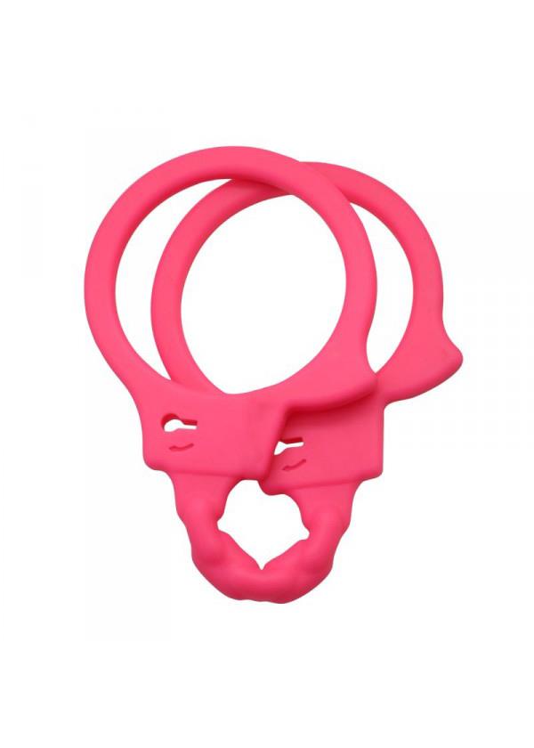 Kajdanki-Realistic Handcuffs. Premium Silicone Material