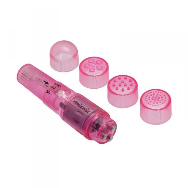 Stymulator-Mini Vibratore Con Punte Intercambiabili Timeless 4 Surprises