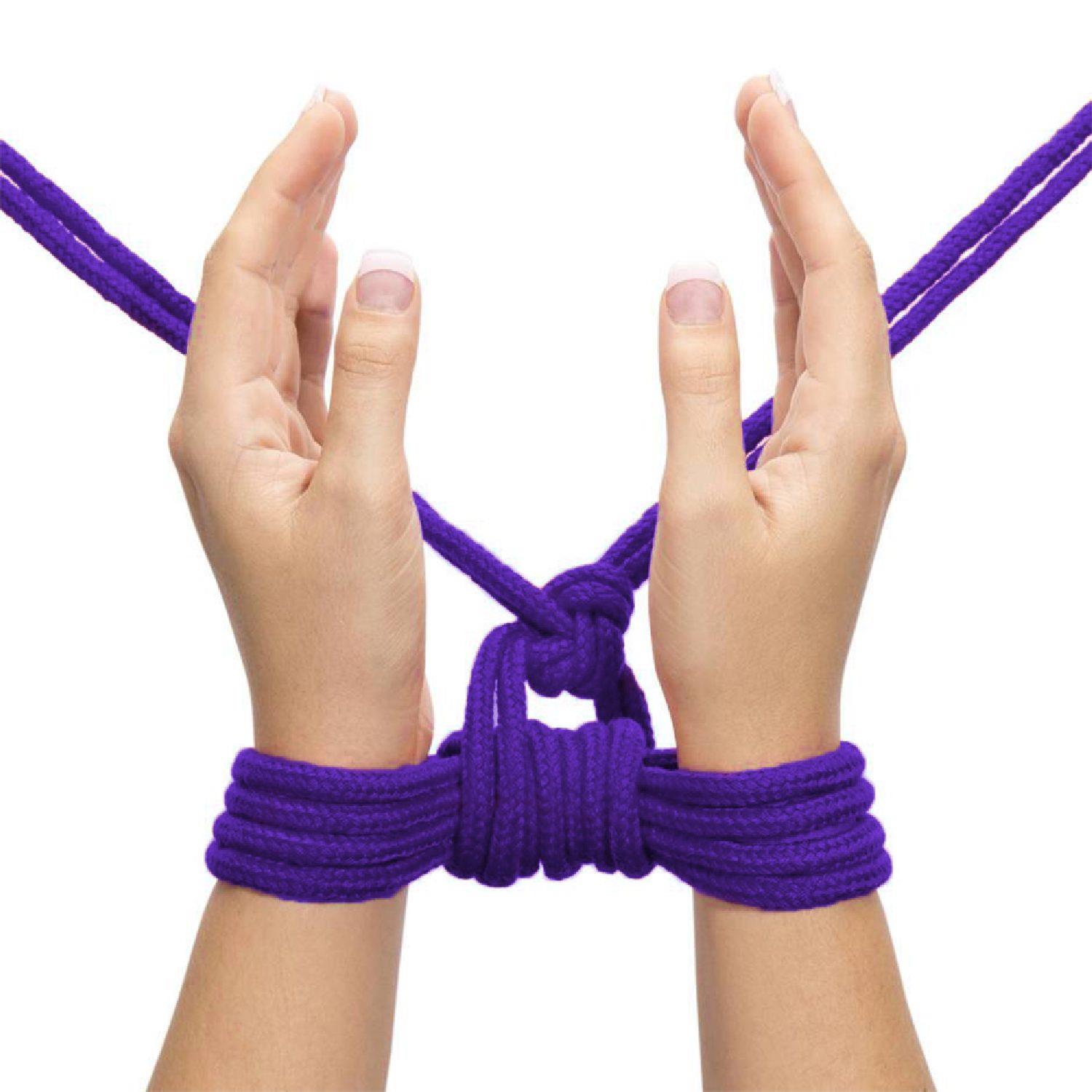 10 Meters Fetish Bondage Rope Purple