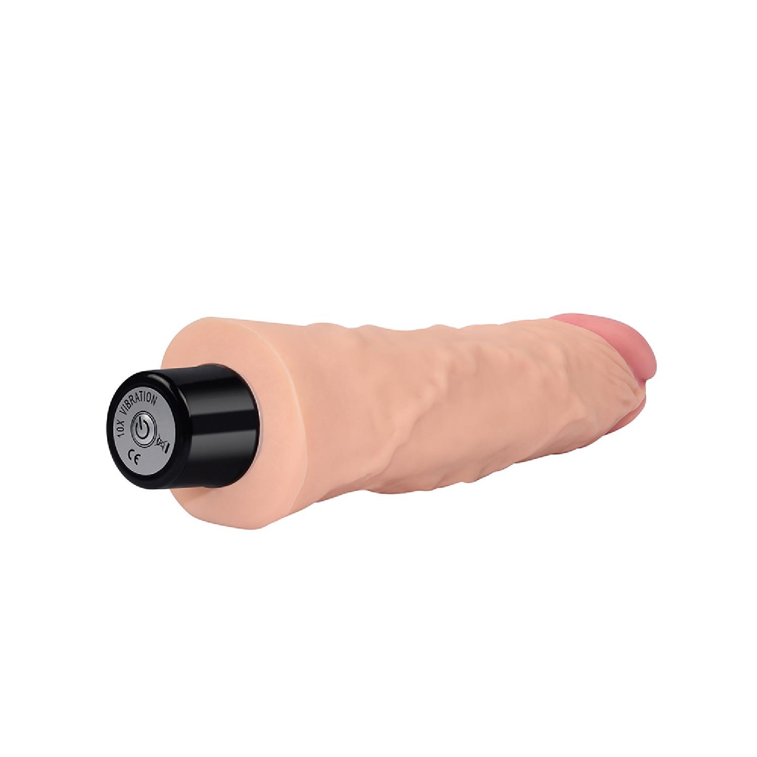 8"" Real Softee Vibrating Dildo