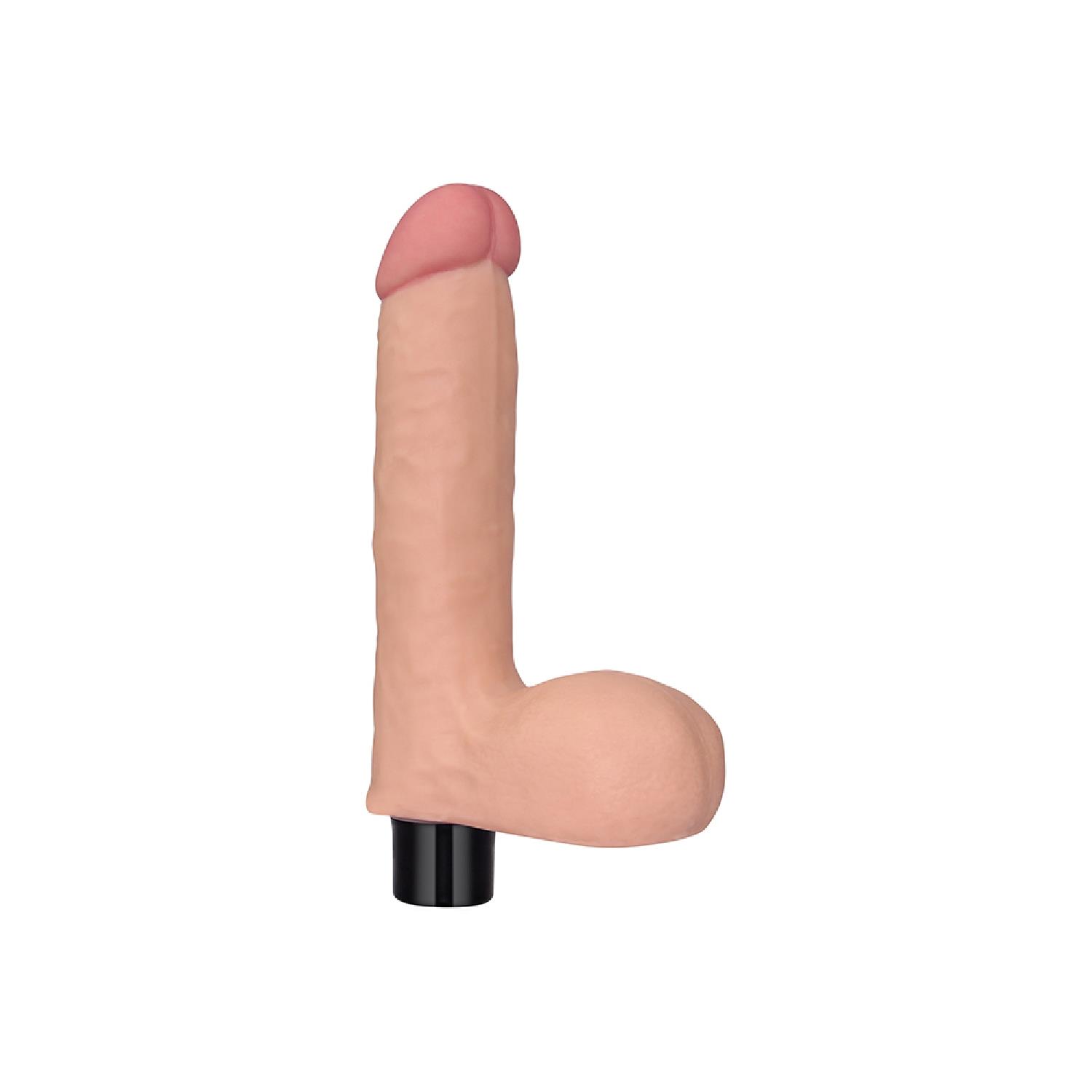 8"" Real Softee Vibrating Dildo