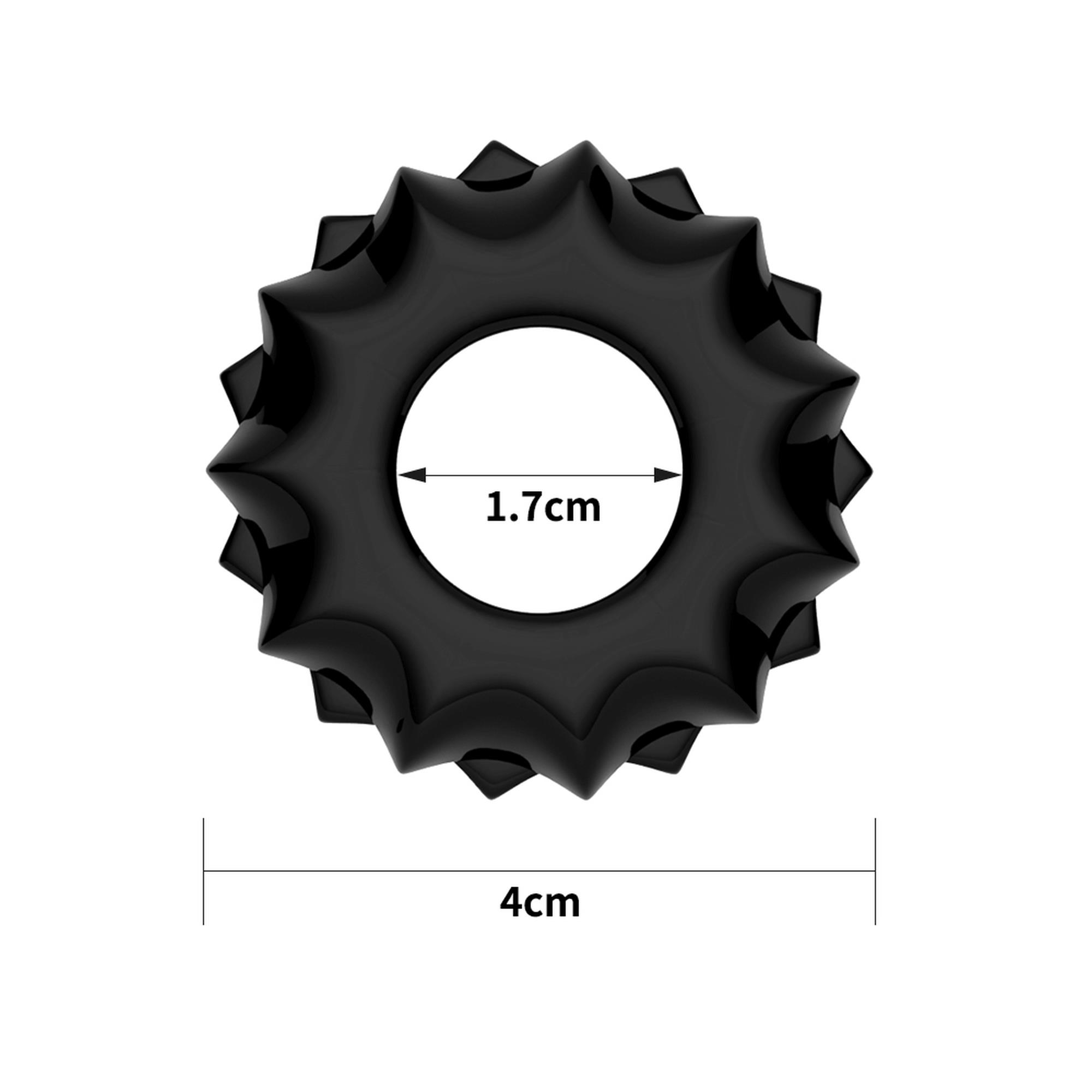 Power Plus Cockring Black