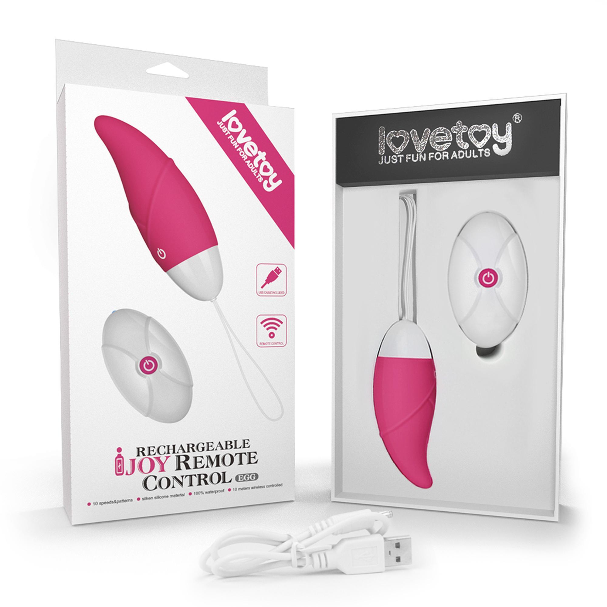 Ijoy Wireless Remote Control Rechargeable Egg Pink