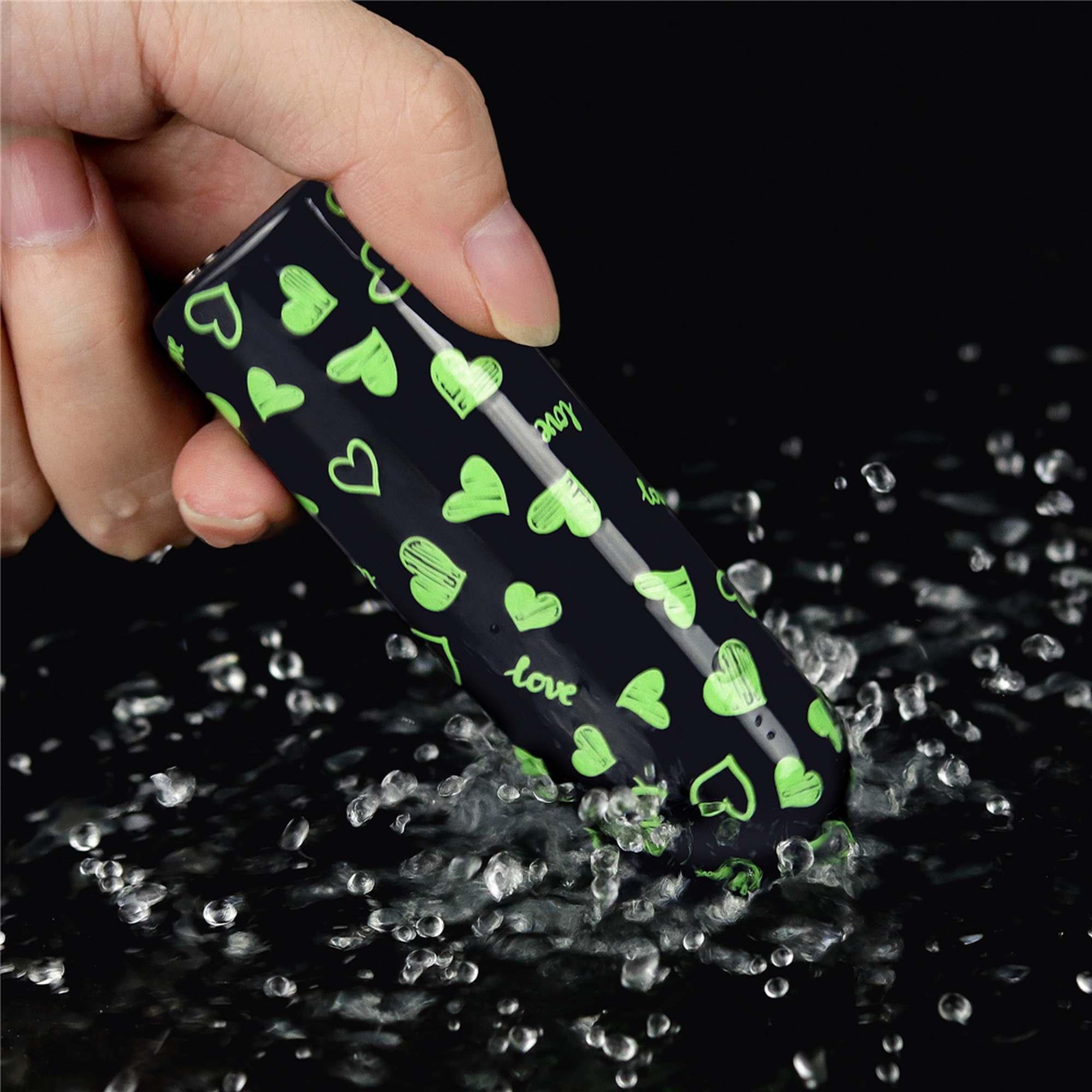 Rechargeable Glow-In-The-Dark Heart Massager