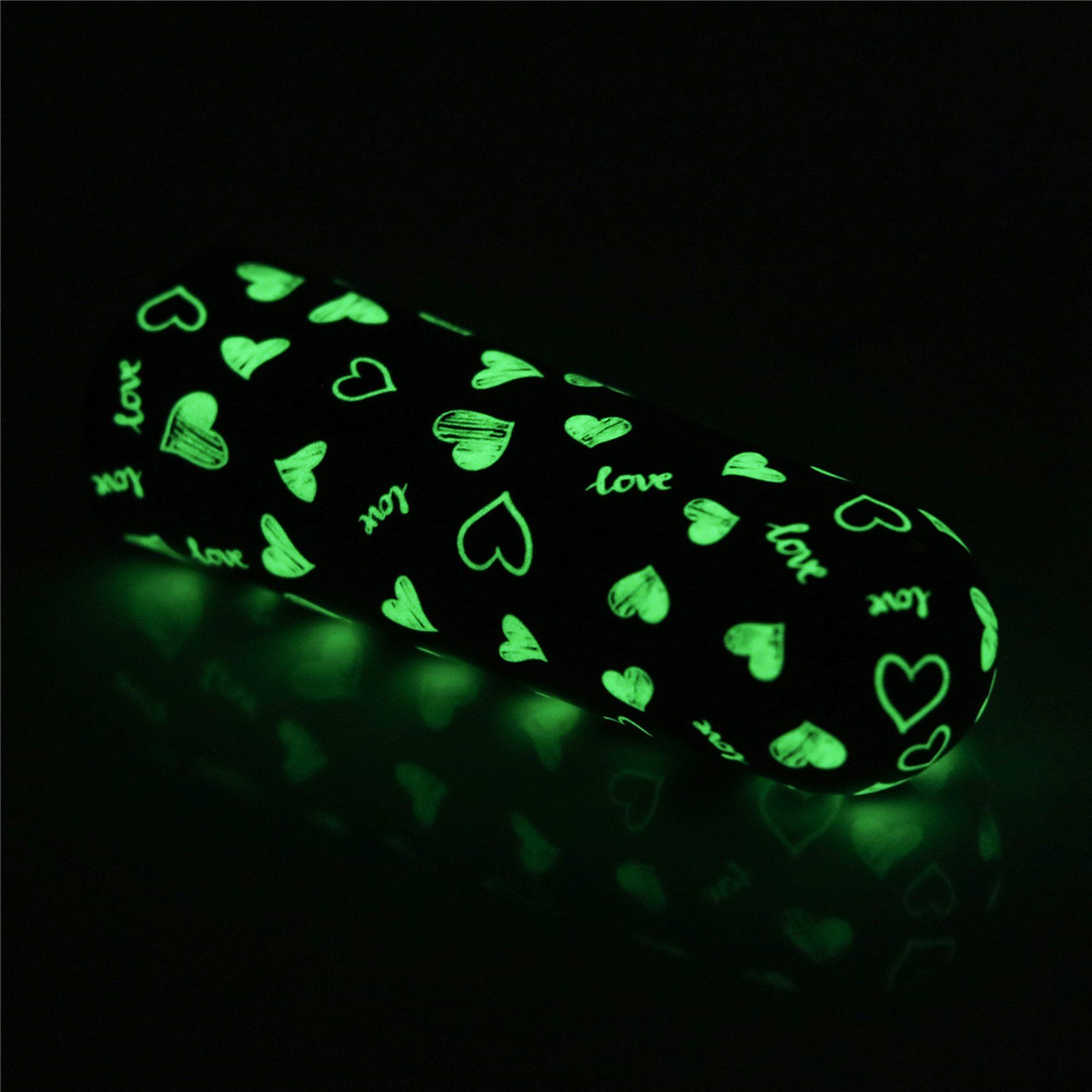 Rechargeable Glow-In-The-Dark Heart Massager