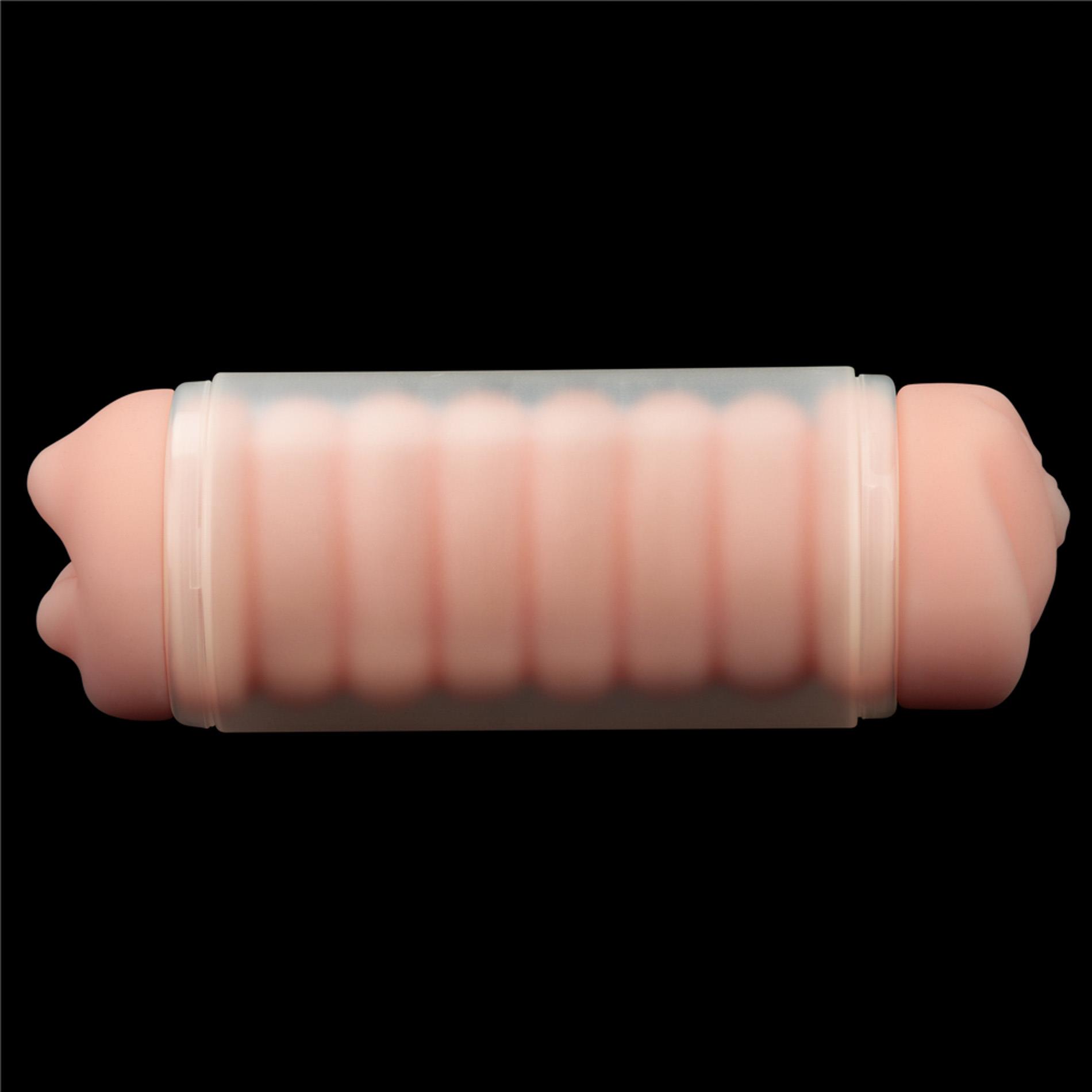 Virgin-Skin Blowout Stroker
Vagina And Mouth
