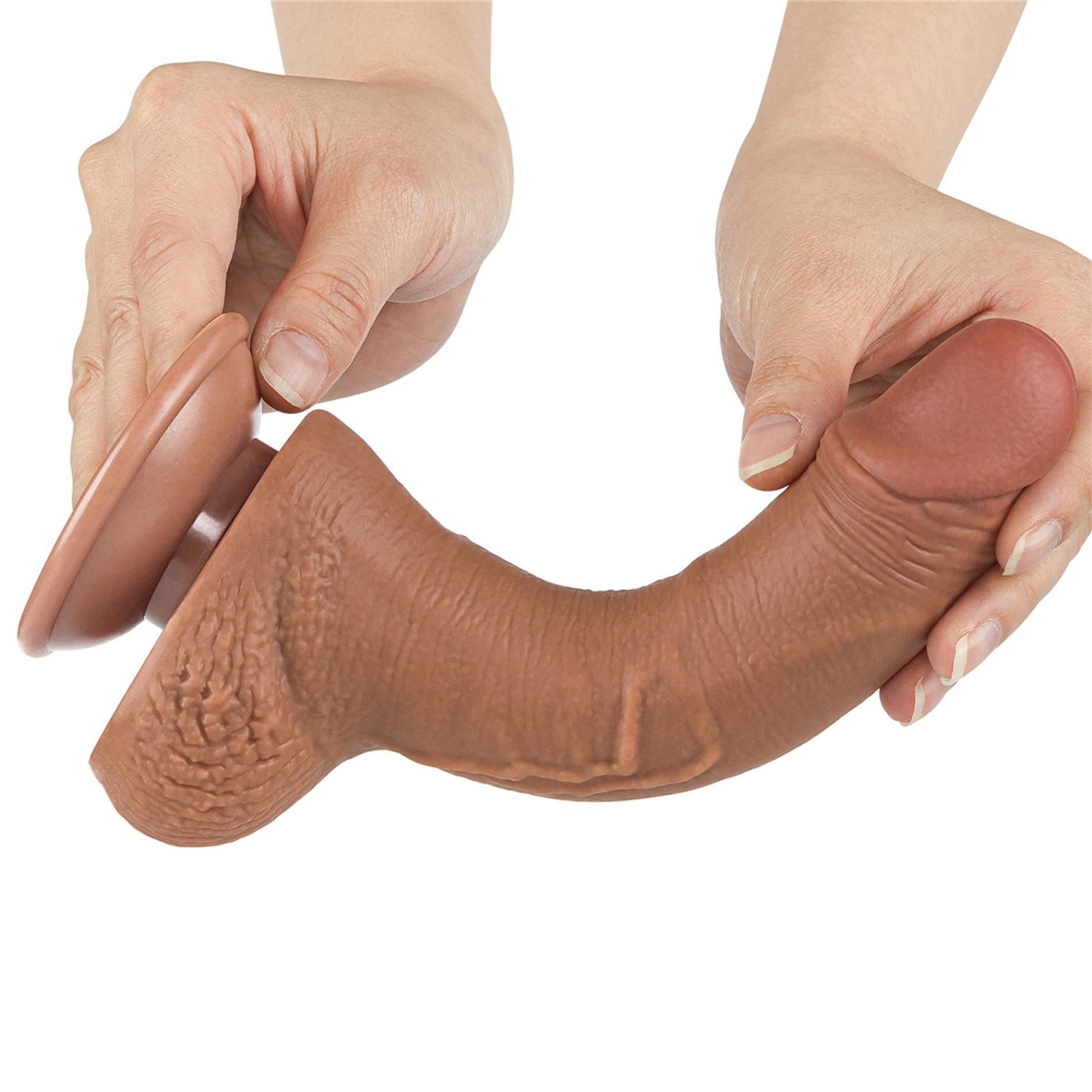 7.5'' Sliding Skin Dual Layer Dong Brown