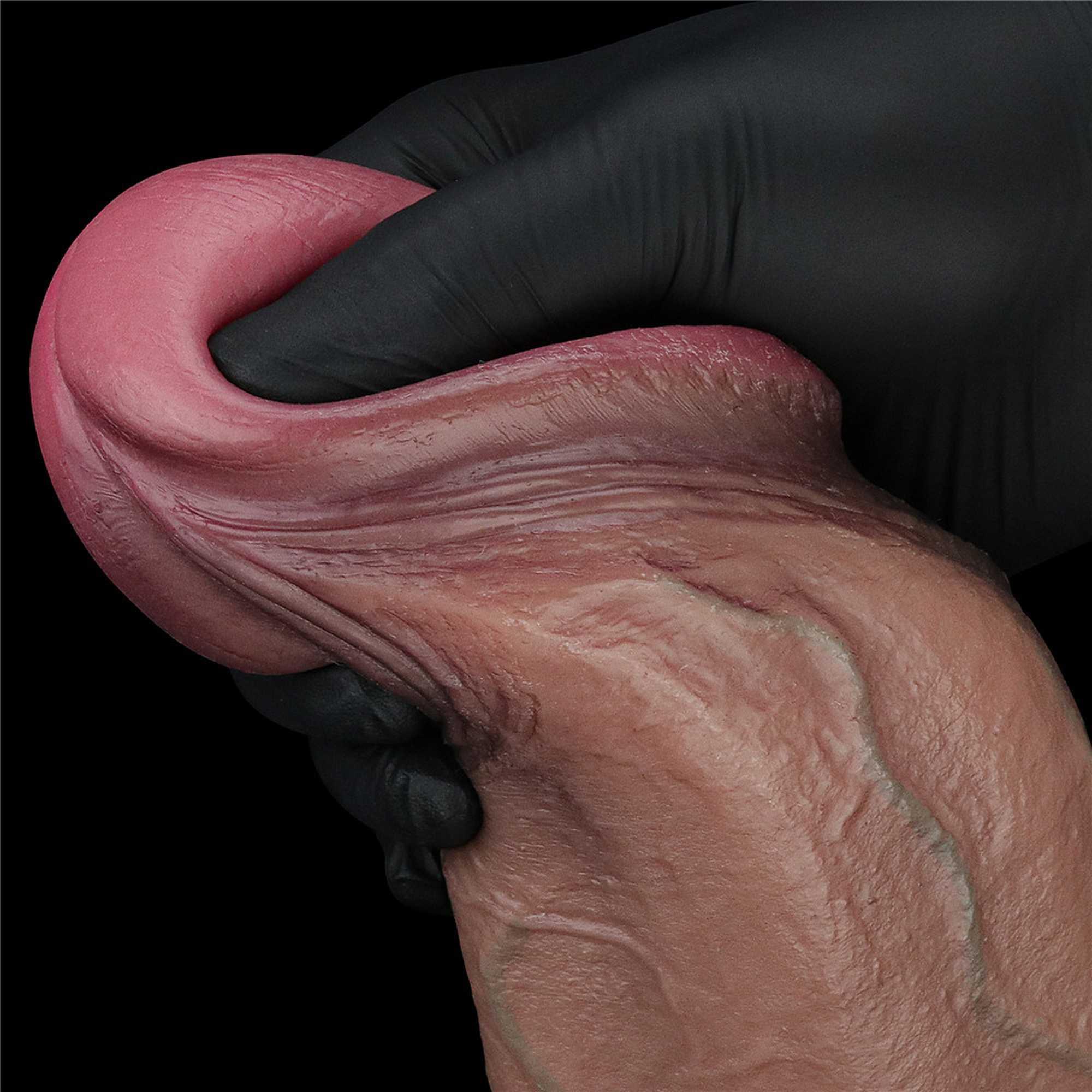 13"""" Dual Layered Silicone Cock Xxl