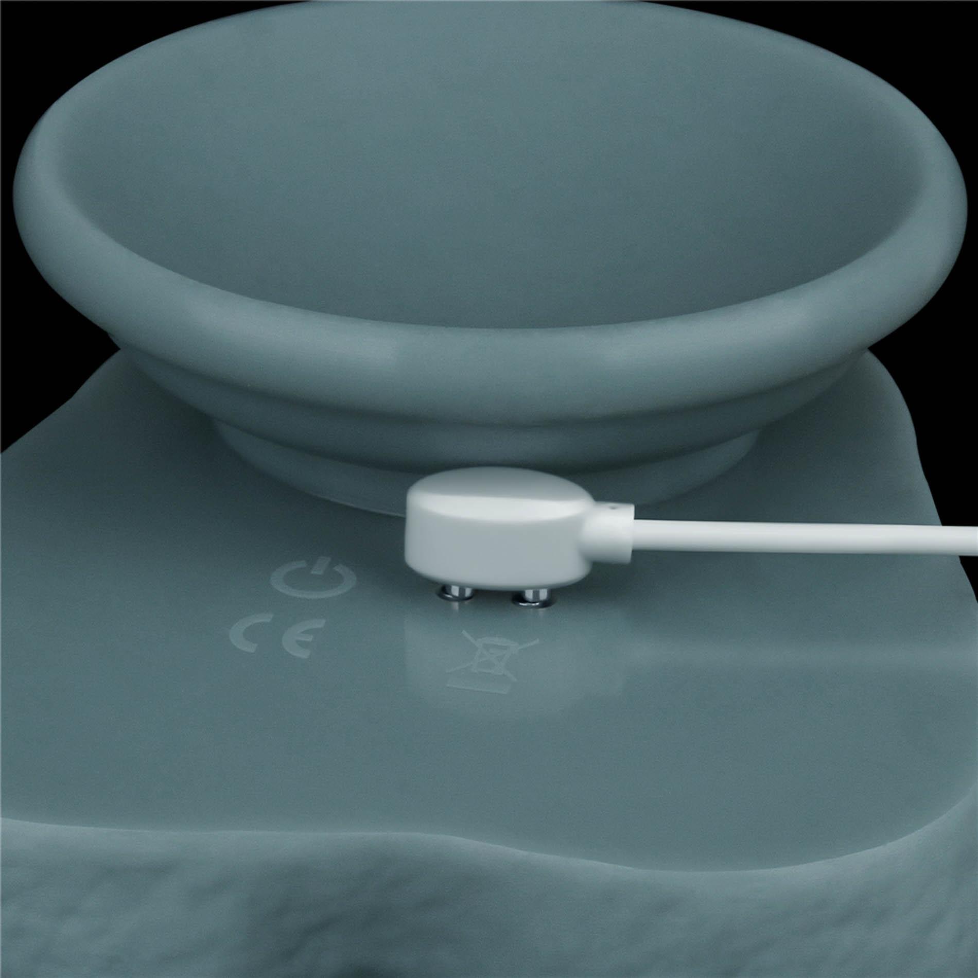 11'' Rechargeable Thrusting And Vibrating Silicone Dildo With Remote