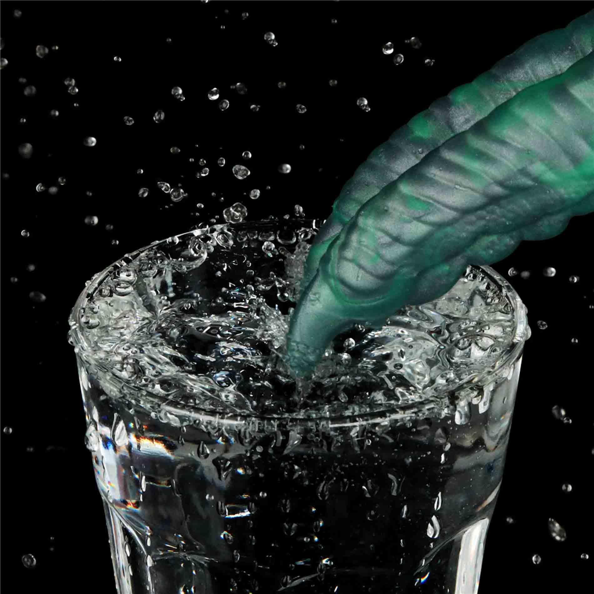 Savage Charm Double-Claw Vibrating Silicone Dildo