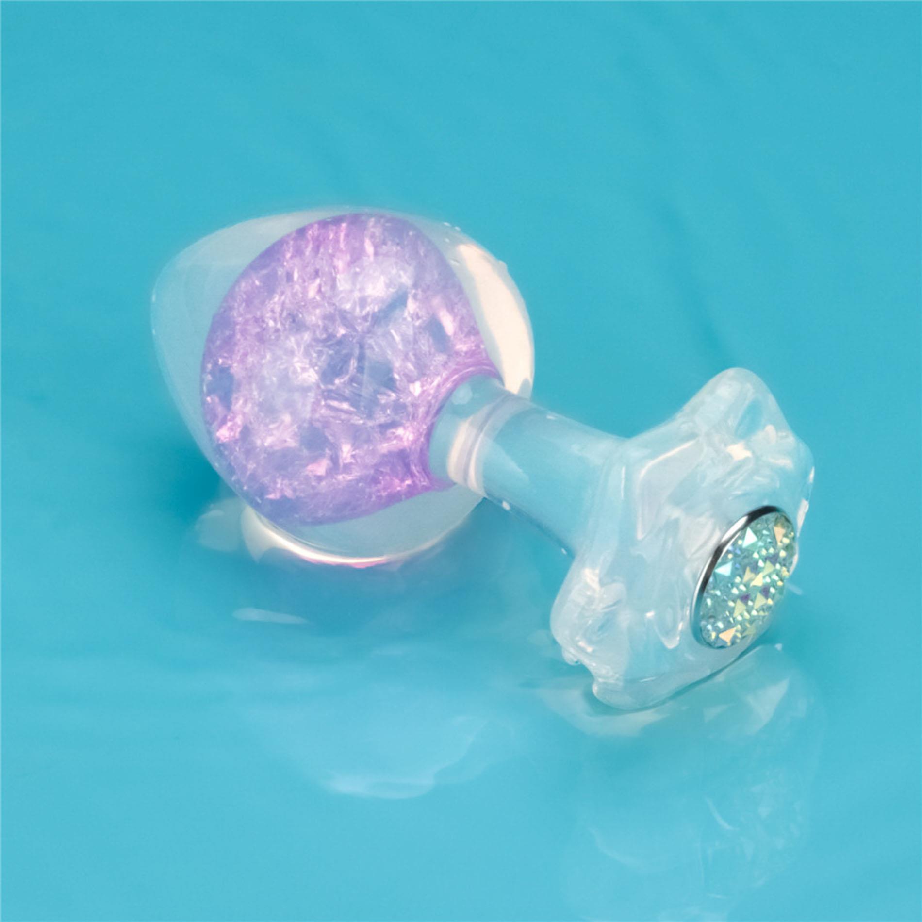 Gemoria Silicone Butt Plug - Purple