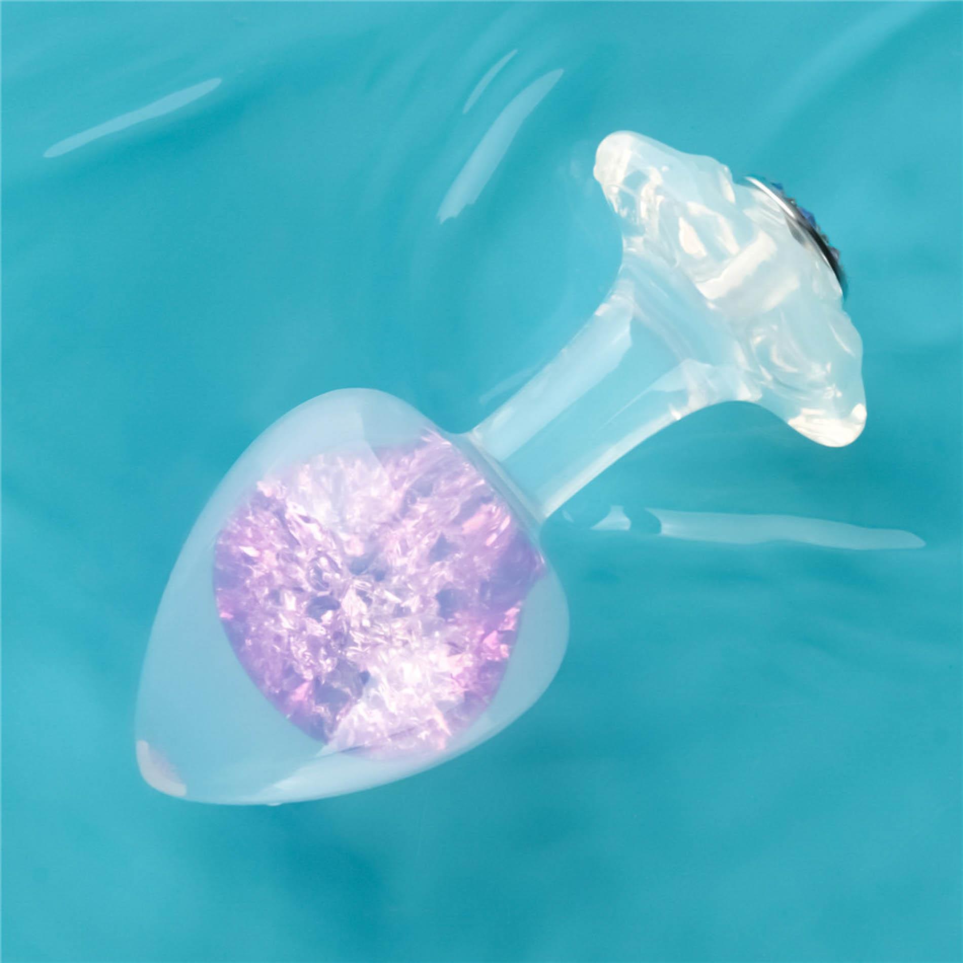 Gemoria Silicone Butt Plug - Purple