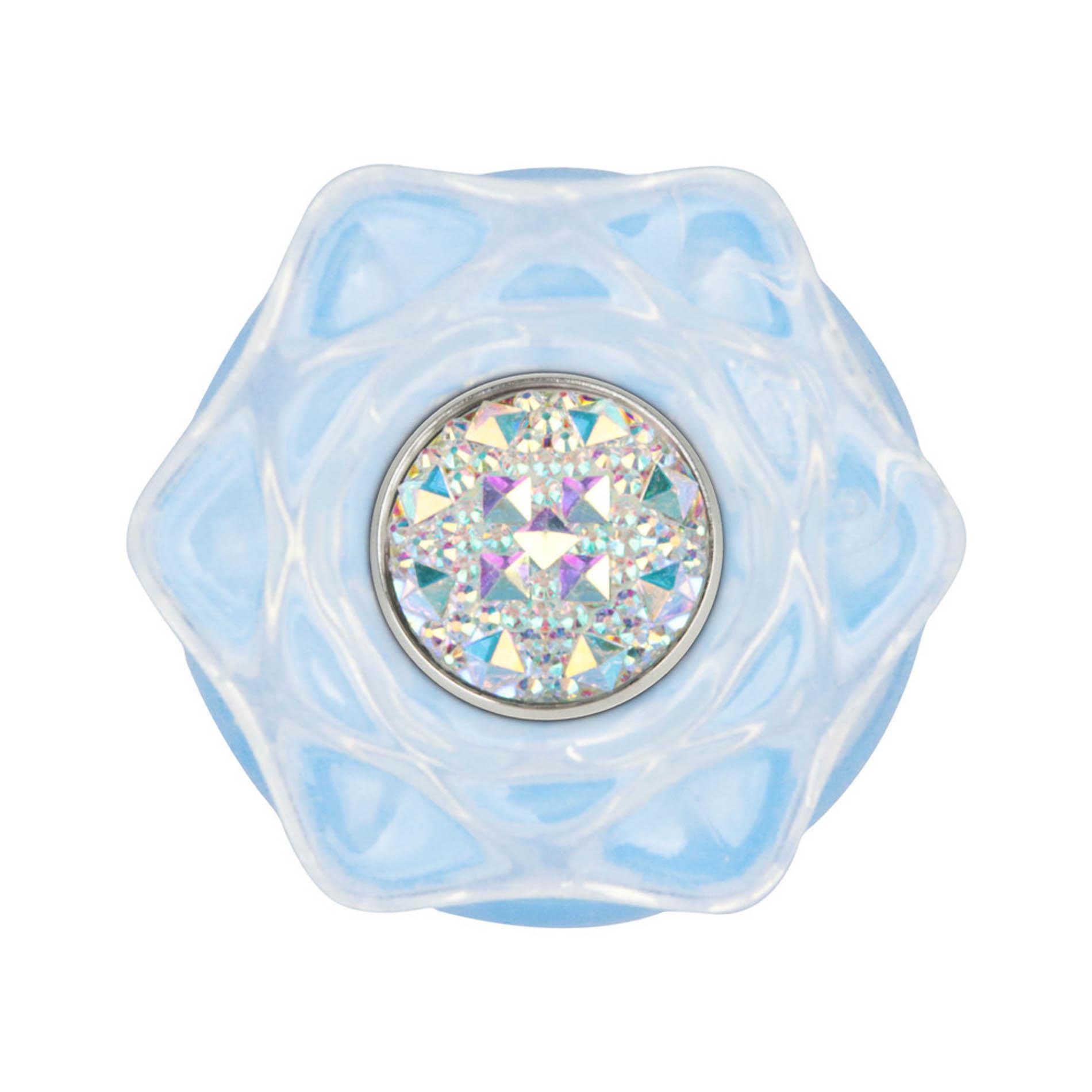 Gemoria Silicone Butt Plug (Glow-In-The-Dark) - Blue