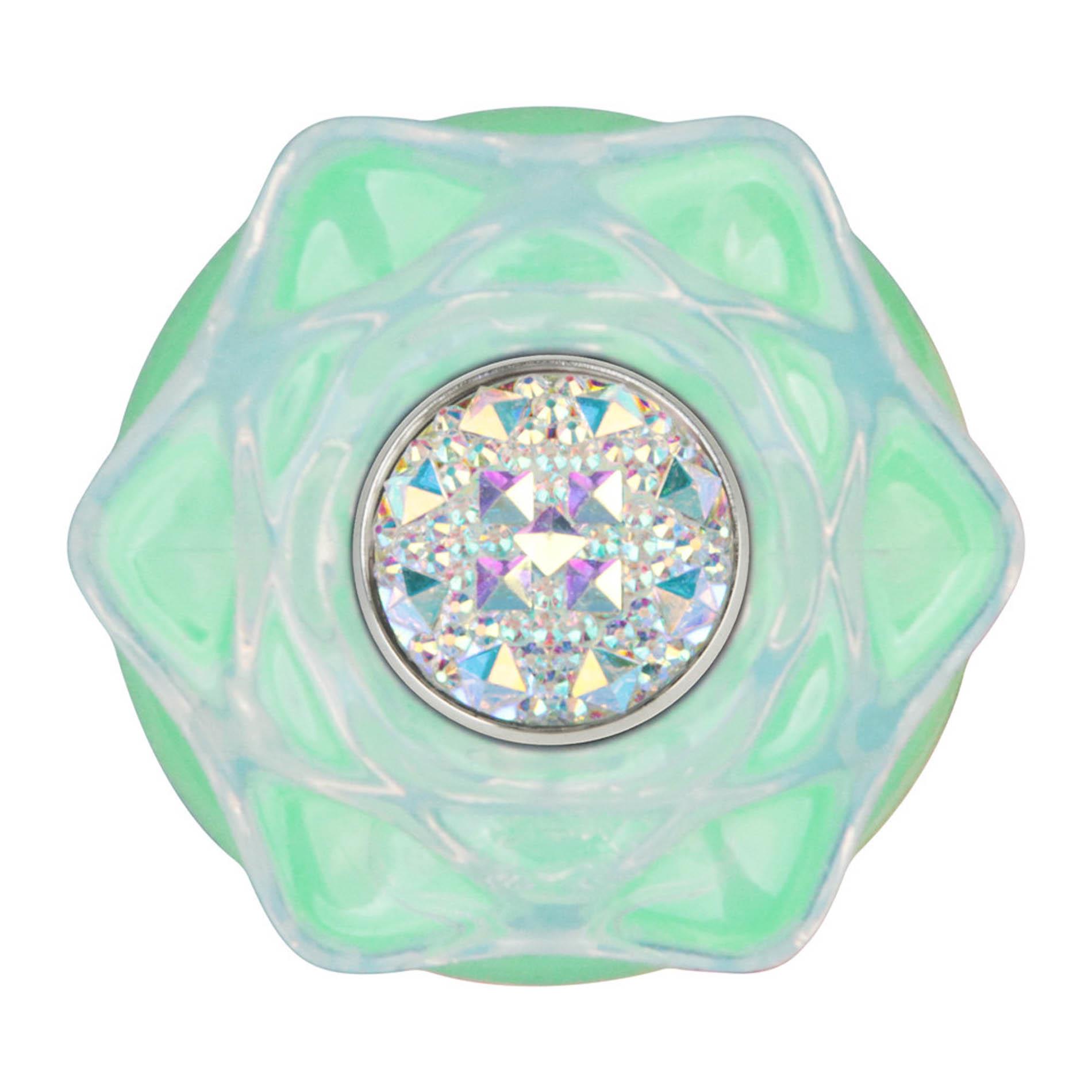Gemoria Silicone Butt Plug (Glow-In-The-Dark) - Green