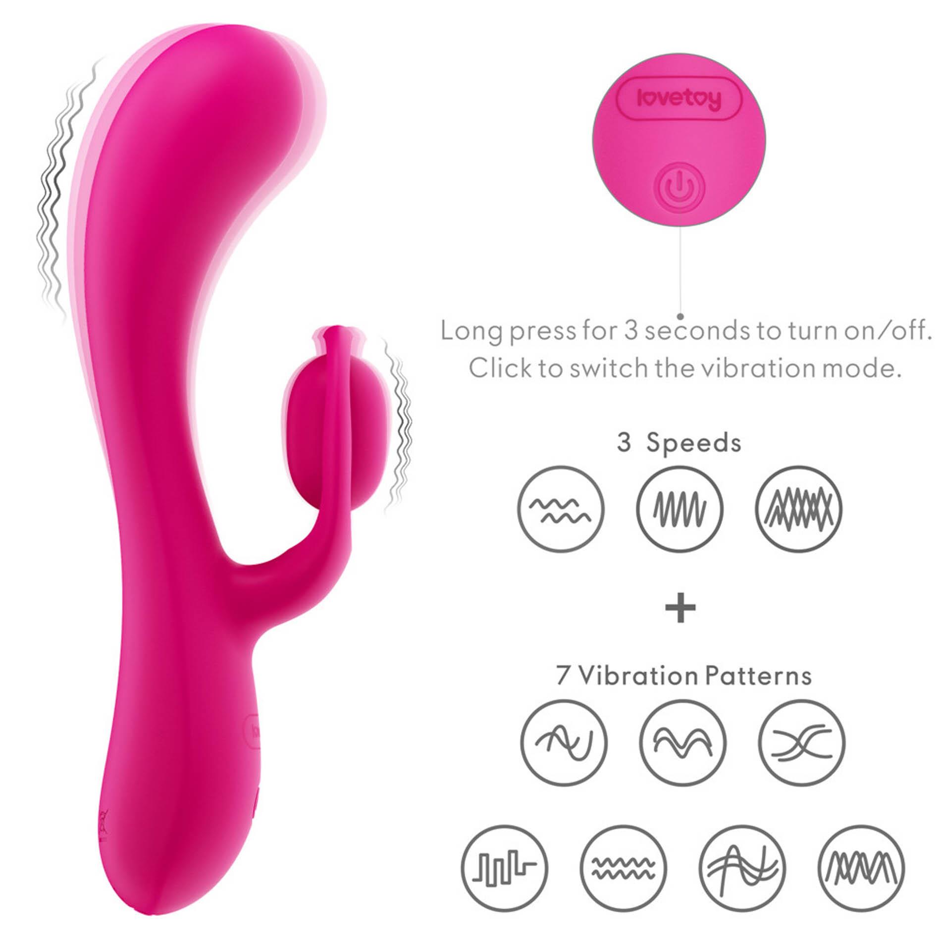 L'allure Swirl Rechargeable Vibrator
