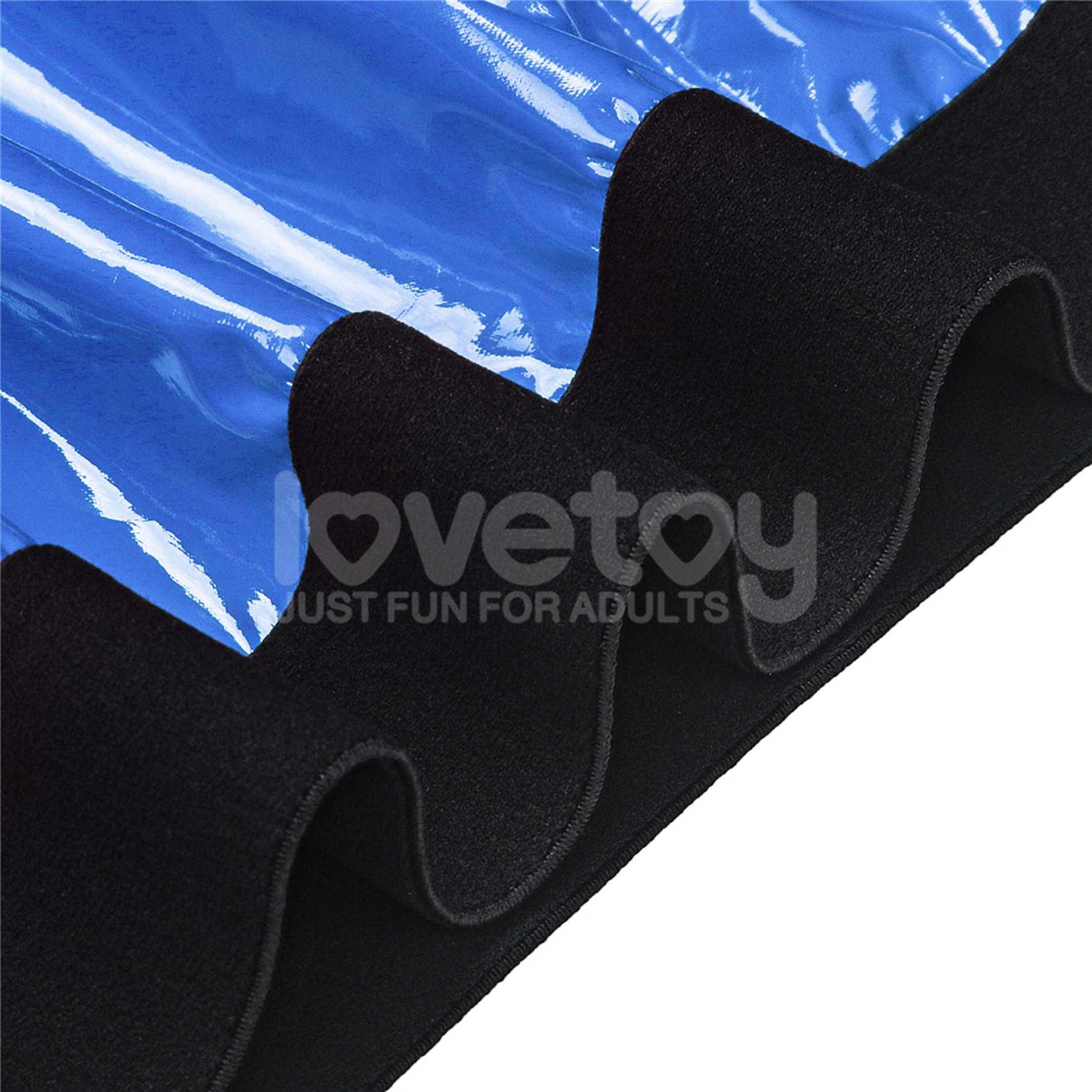 Chic Strap-On Shorts (28 - 31 Inch Waist) Blue