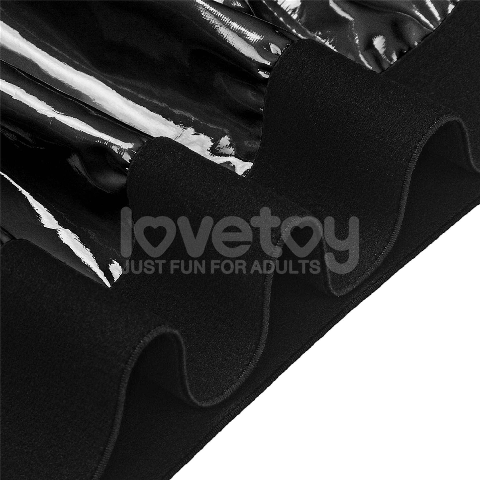 Chic Strap-On Shorts (32 - 35 Inch Waist) Black