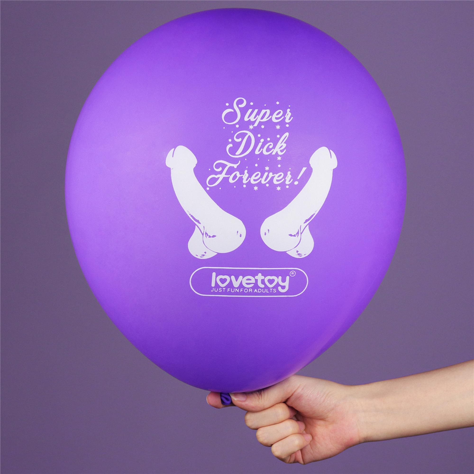 Super Dick Forever Bachelorette Balloons(Pack Of 7)
