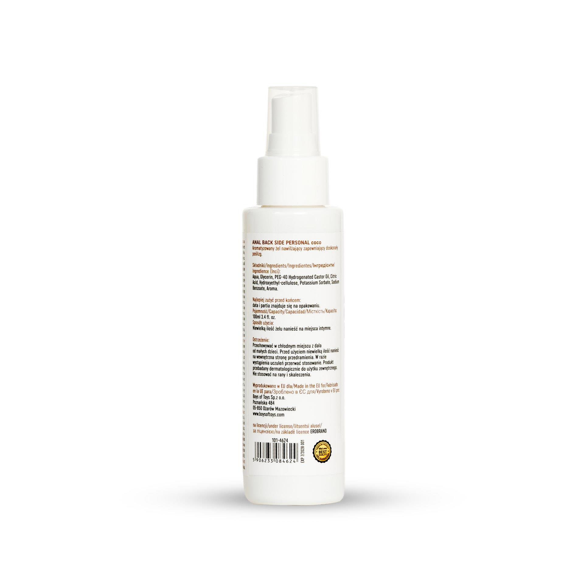 Mylove Anal-Back Side Personal Kokos 100 Ml.