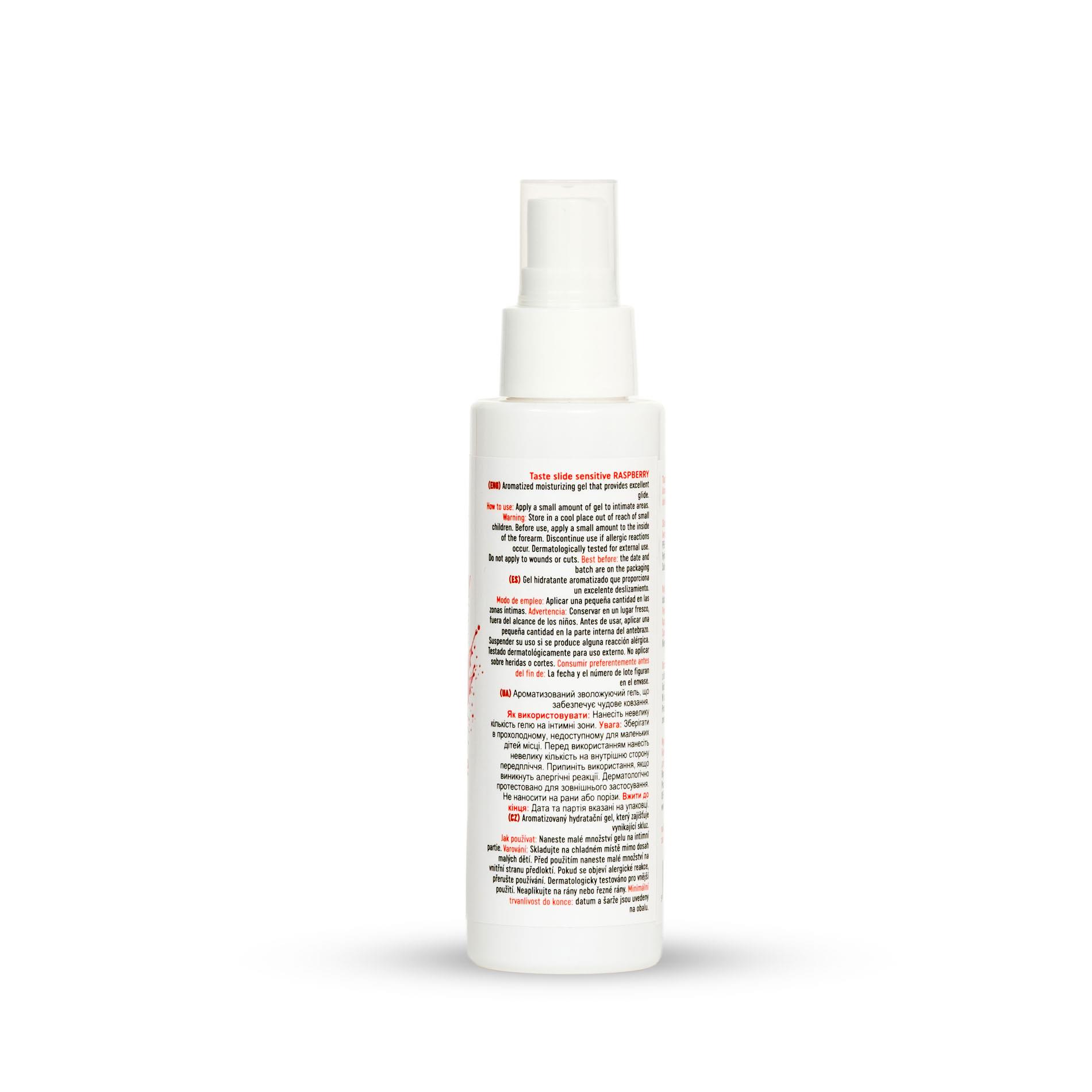 Mylove Taste-Slide Sensitive-Raspberry 100 Ml.