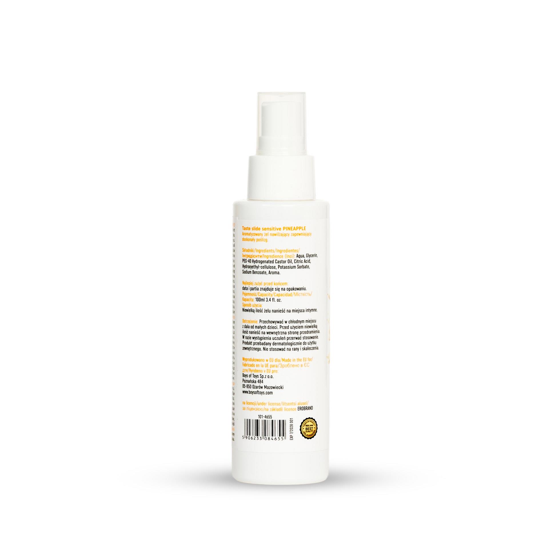 Mylove Taste-Slide Sensitive-Pineapple 100 Ml.