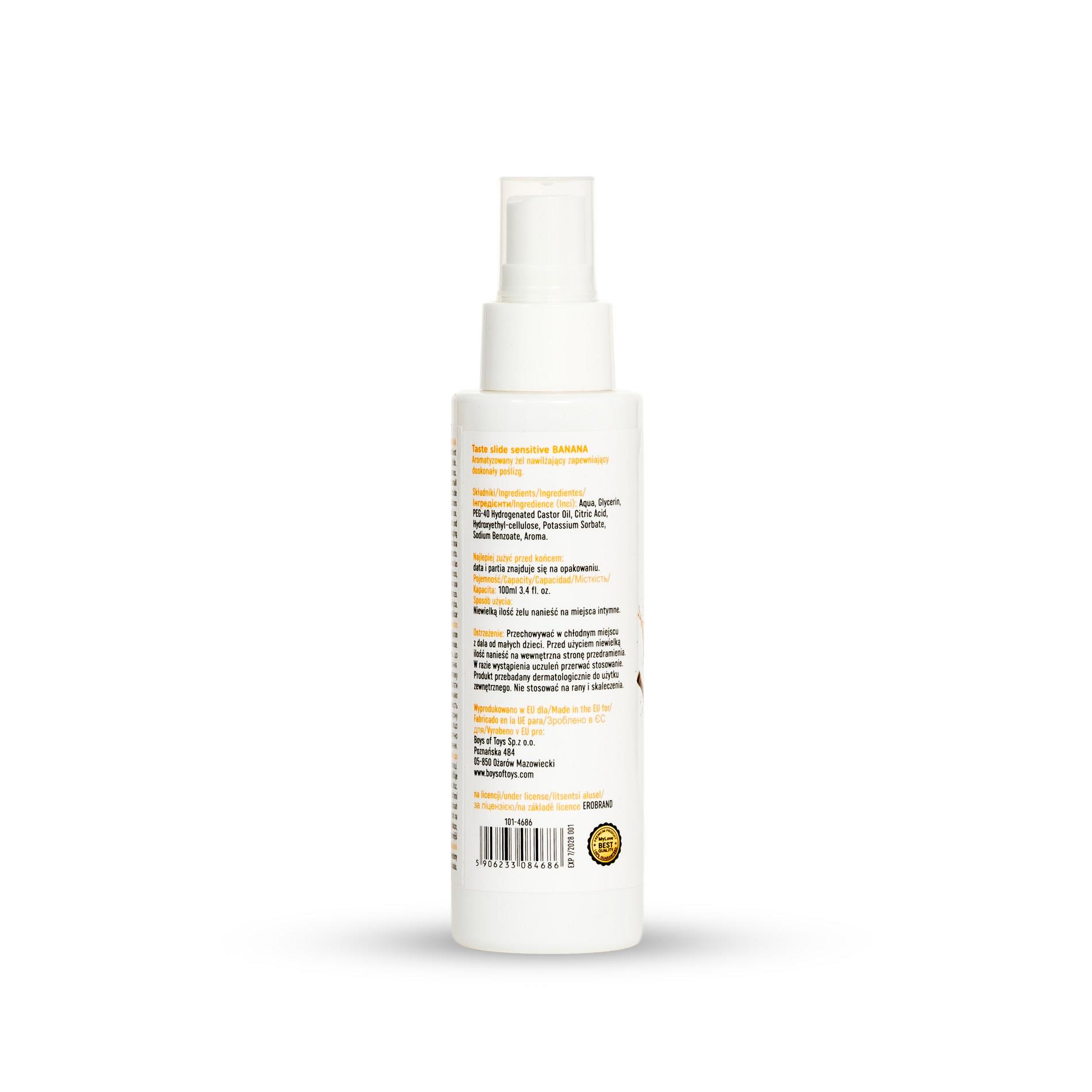 Mylove Taste-Slide Sensitive-Banana 100 Ml.