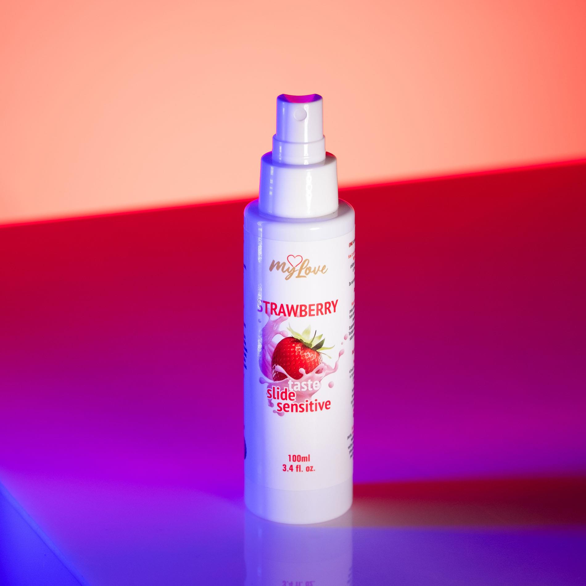 Mylove Taste-Slide Sensitive-Strawberry 100 Ml.