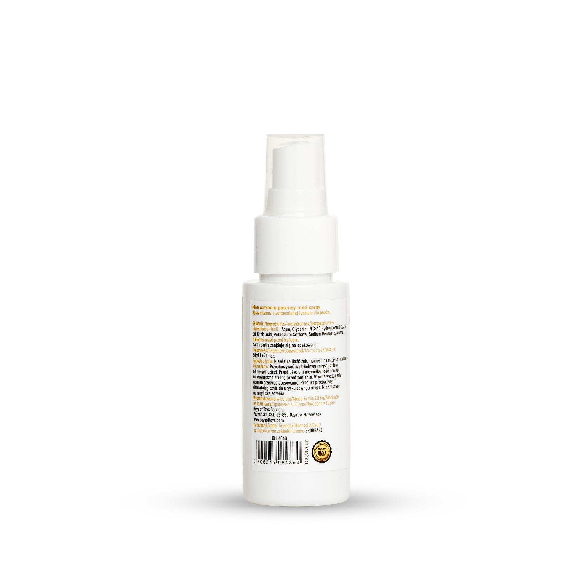 Mylove Man Extreme Potency-Med Spray 50 Ml.