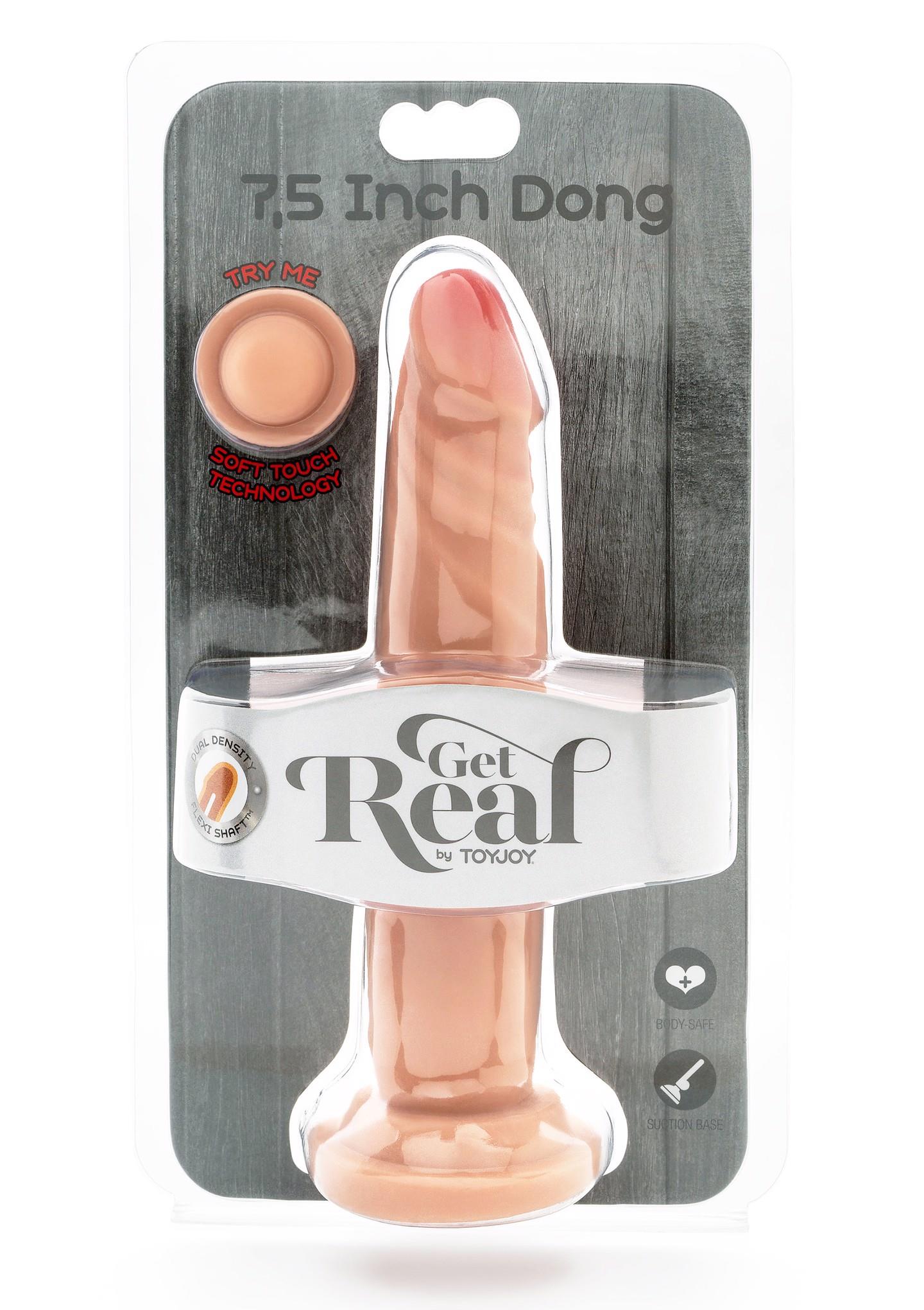 Dual Density Dong 7.5 Inch Light Skin Tone