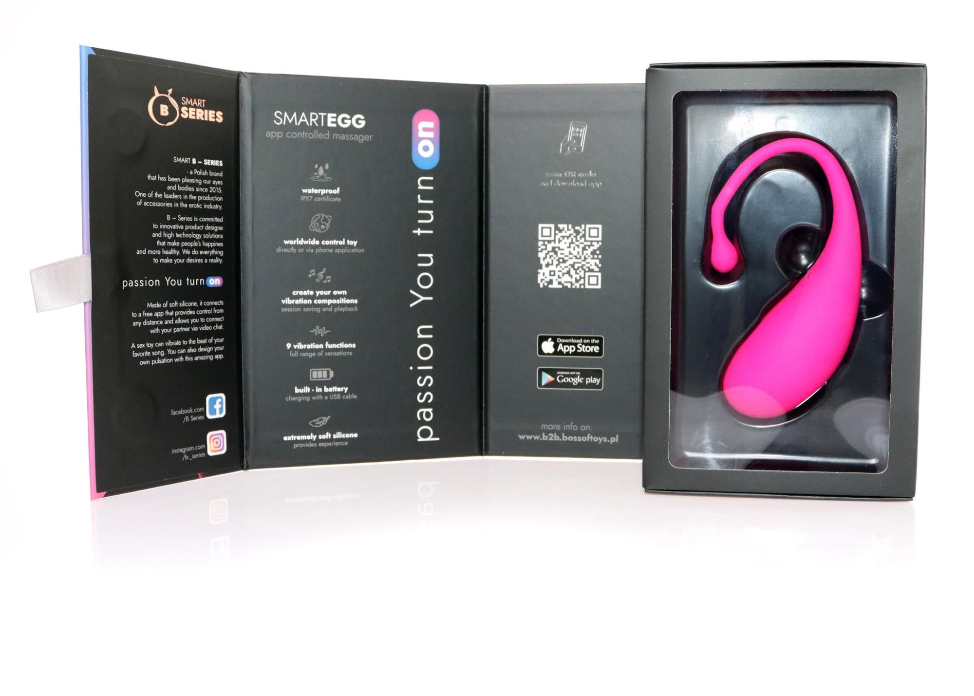 Smart Egg"" - App Controlled Massager