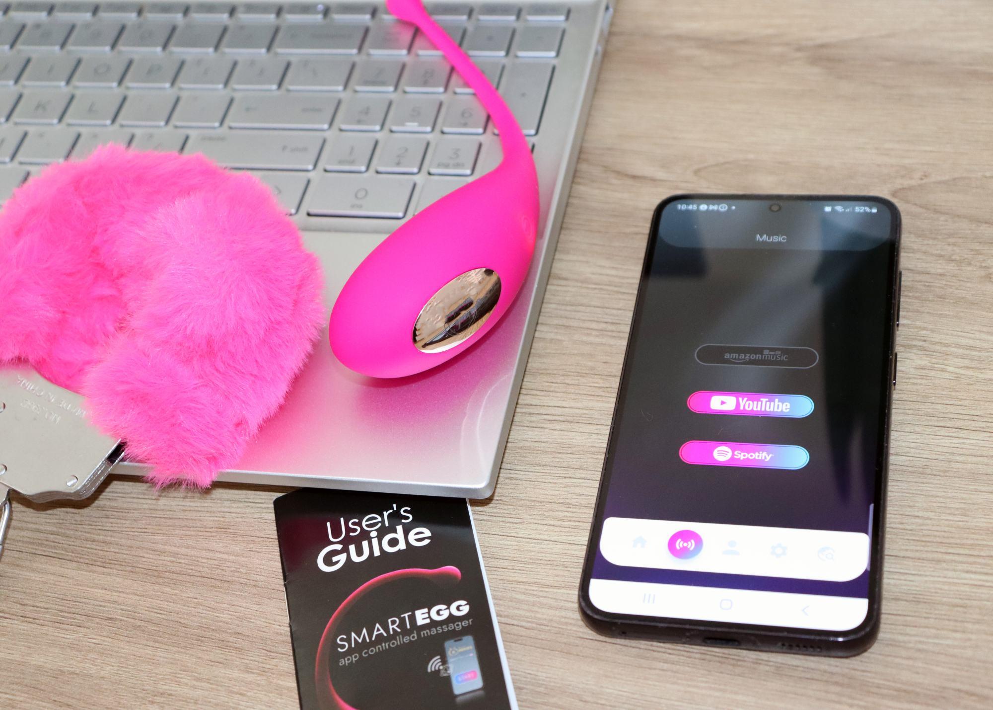 Smart Egg"" - App Controlled Massager