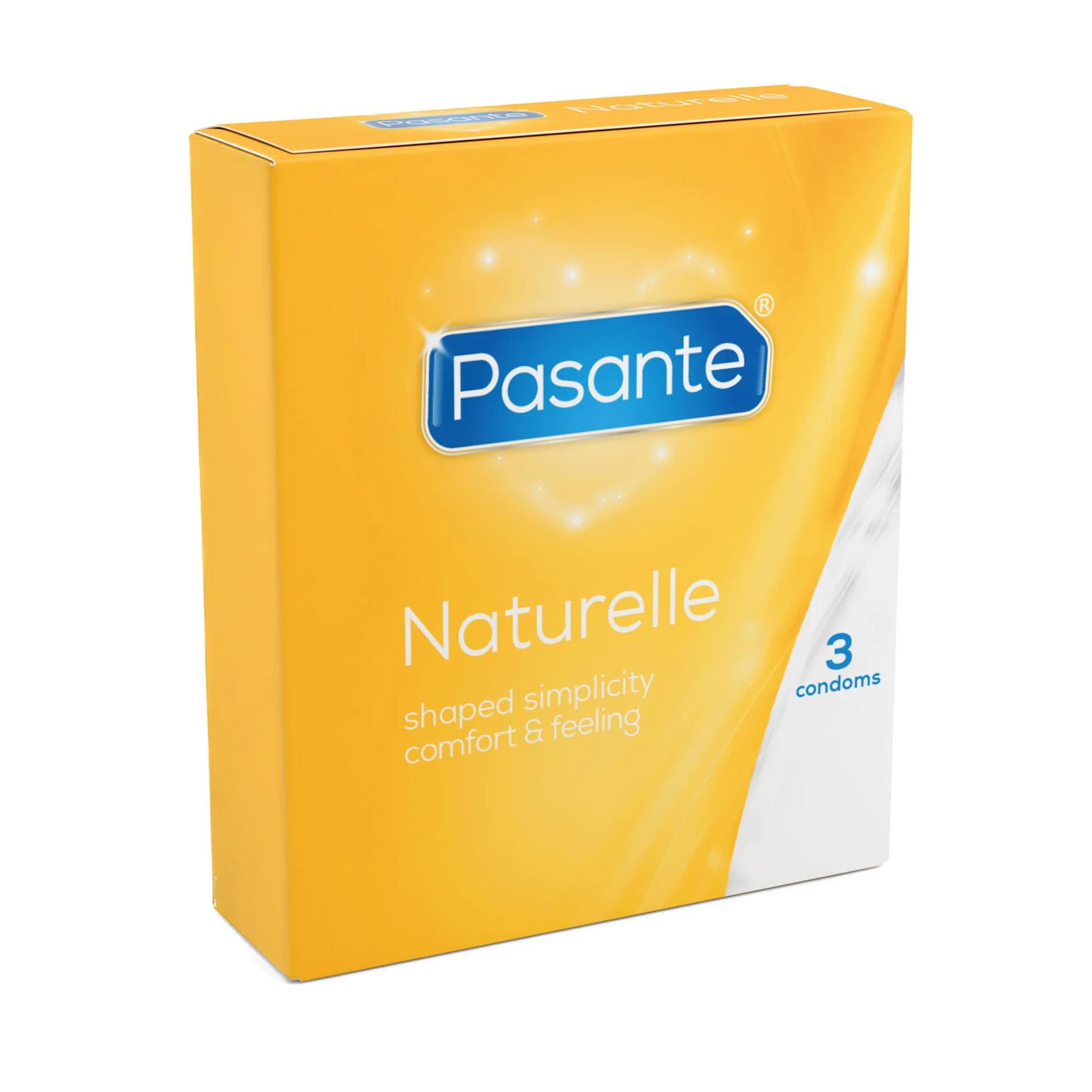 Pasante Naturelle Condoms 3 Pcs