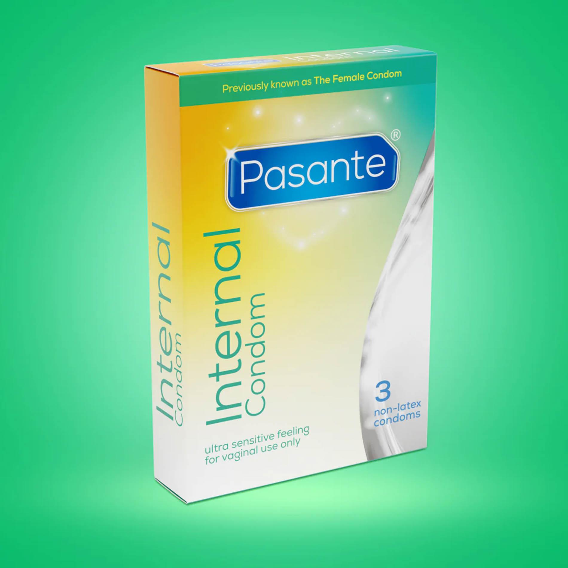Pasante Internal Condoms 3 Pcs