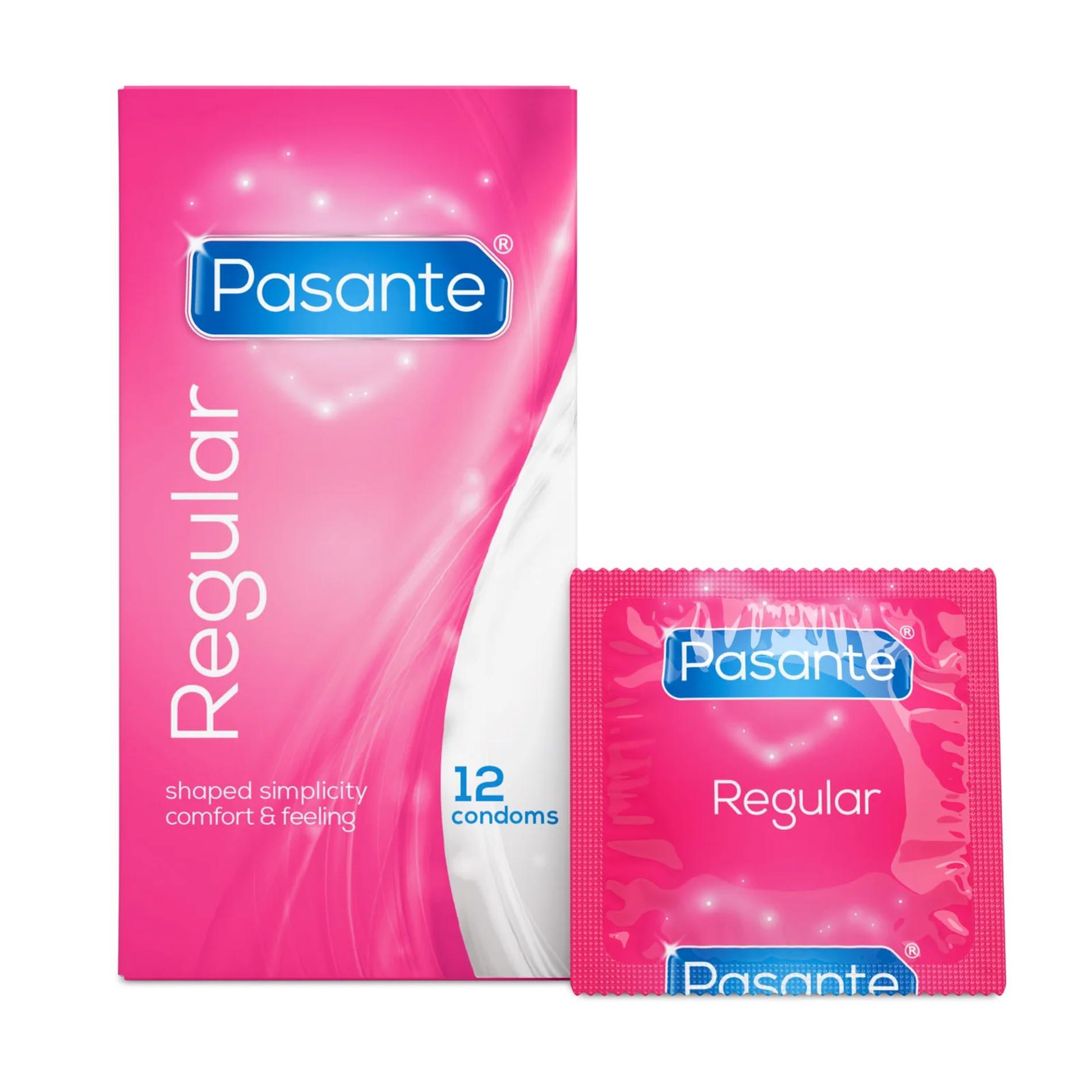 Pasante Regular Condoms 12 Pcs